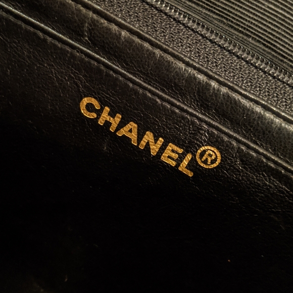 Chanel Vertical Black Caviar Leather Shoulder Bag - Picture 10 of 16